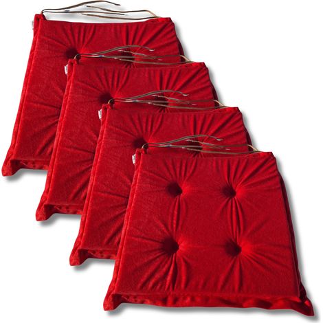 Cojines para silla 40x40x3 cm 3100 - juego de 4 (1/5)