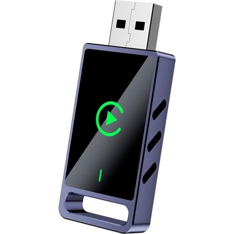 Kabelloser CarPlay 2-in-1 AI Box Android Auto USB-Auto-Dongle Bluetooth WiFi für Fahrzeuge mit kabelgebundenem CarPlay/Android Auto Plug & Play (1/5)