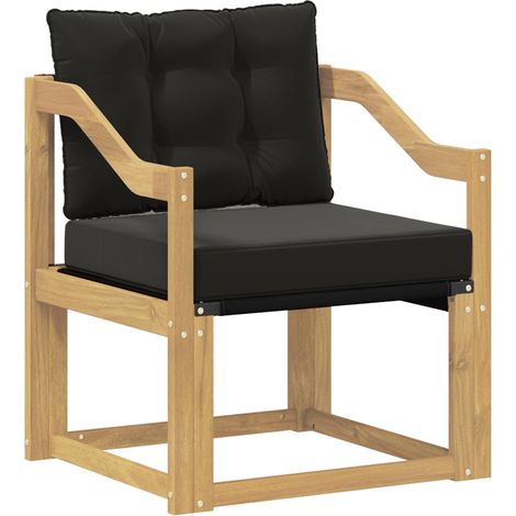 Maison Exclusive - Outdoor-Sofa Massives Akazienholz und Textilen
