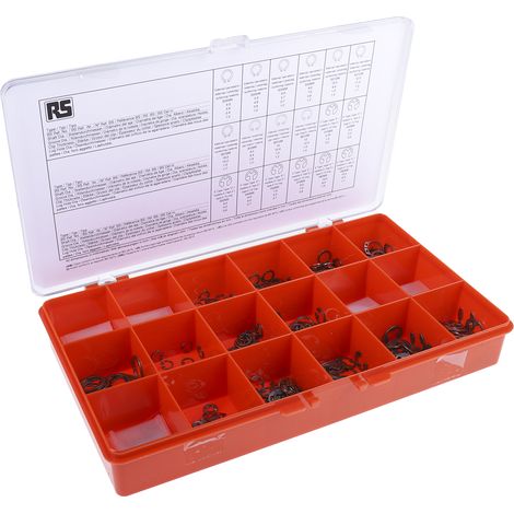 Kit circlip de 890 pièces , en Acier Inoxydable ( Prix pour 1 )