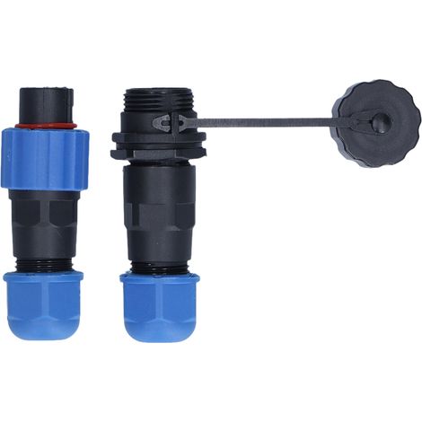 Connecteur aviation IP68 SP13 soudure 1-7 pins, coffret mâle femelle PA66 cuivre doré, anti-corrosion, pour capteur alarme 250V 5A 4 plots (1/5)