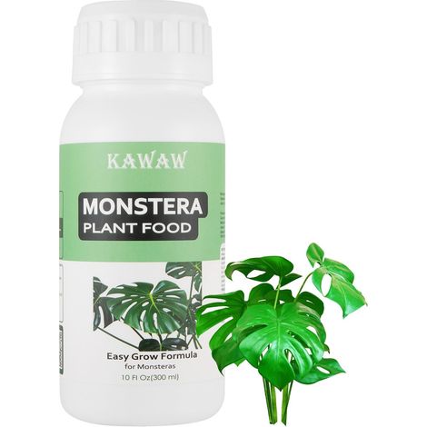 Engrais Liquide Monstera et Plantes d'Intérieur 300ml - Universel pour Plantes Vertes et Extérieur, Améliore le Terreau et la Croissance (1/5)