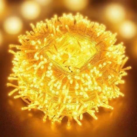 Guirlande lumineuse LED 50m - Éclairage étanche pour extérieur/intérieur, décoration de Noël, fête, mariage, terrasse et chambre (1/5)