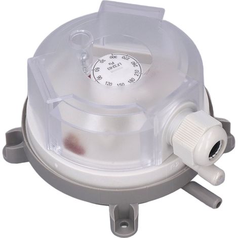 Détecteur de surpression d'air LF32-03 30-300 Pa ABS interrupteur différentiel pour ventilateuse de chaudière gaz anti-surchauffe (1/5)