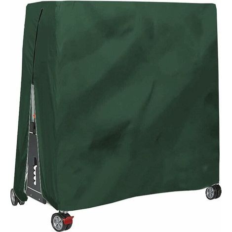Housse pour Table De Ping Pong, Étanche Résistance Au Vent Anti-UV Robuste Tissu Oxford Bâche De Protection Table De Tennis De Table avec Fermeture À Glissière Et Cordon Réglable, (1/5)
