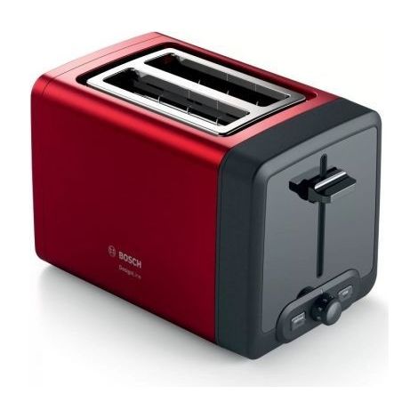 Bosch TAT4P424 tostadora roja y negra 2 rebanadas (1/5)