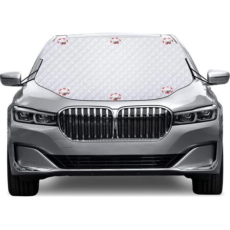 Frontscheibenabdeckung Auto mit Magneten, 4-lagig, 145x116cm (1/5)