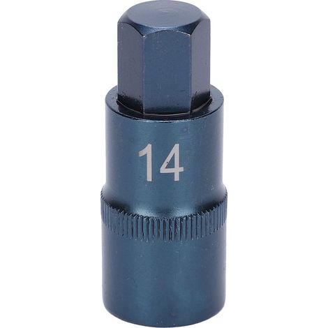 Douille hexagonale S2 acier allié pneumatique électrique clé à chocs rapide outil anticorrosion quincaillerie H14 (1/5)