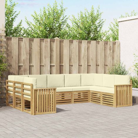 vidaXL Sofagarnituren Massivholz Akazie (1/5)
