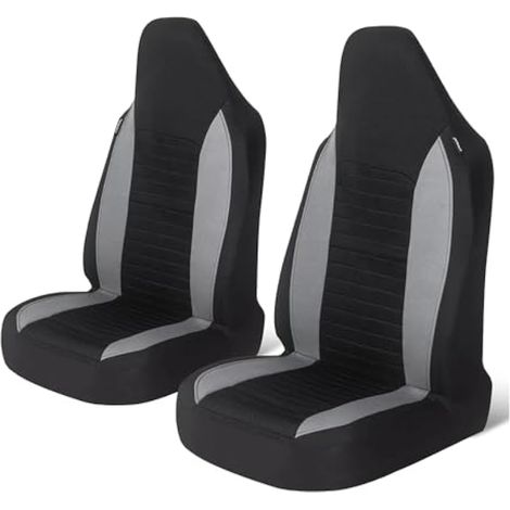 Housse Siege Voiture, pour Renault Twingo 3 (III) I 2014-2024 Imperméable Et Respirant Quatre Saisons Protection Couvre Sieges Siege Protections Accessoires,B (1/4)