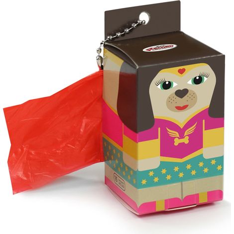 Doghero Hundekotbeutelspender aus Pappe