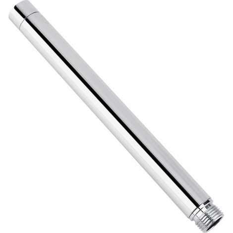 Bras de Douche Rond en Acier Inoxydable, Rallonge de Douche de 8 Pouces avec Chromage (1/5)