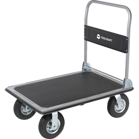 TOOLCRAFT TO-10245330 Chariot plateforme pliable acier Charge max: 300 kg (1/4)