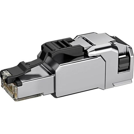 Telegärtner 100039916 Connettore RJ45 confezionabile sul campo MFP8-SL T568 B CAT.6A, AWG24/1-AWG22/1, AWG27/7-AWG22/7 (1/2)