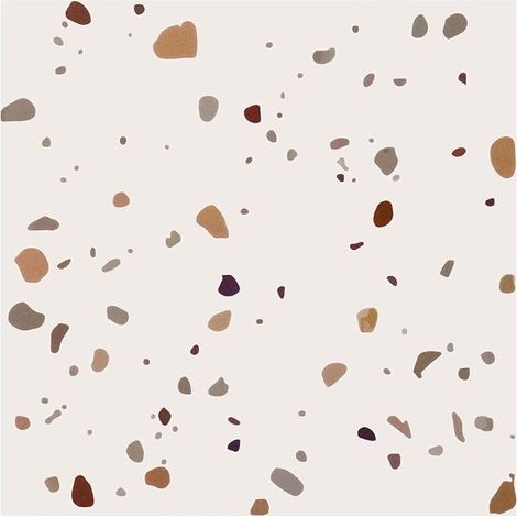 PVC Self-Adhesive Terrazzo Tile Kitchen Floor Sticker Bathroom Marble Waterproof Vinyl Bedroom 30 x 30 cm Beige (1/5)