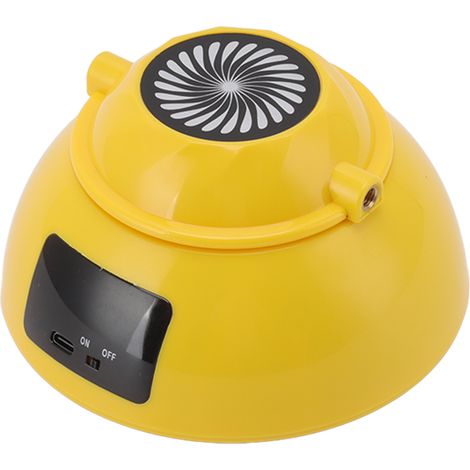 Corde à Sauter Électrique 10 Vitesses avec Compteur Automatique, Recharge USB, Fitness Enfants et Adultes, Jaune (1/5)