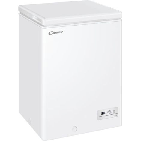 Congélateur Candy CHAE 1002E, E, Coffre, Pose libre, Hauteur 84,5 cm, Volume net congélateur 97 L, Blanc (1/4)
