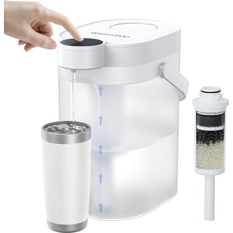 Carafe Électrique Instantanée pour Eau Dure, 4 L, Blanche (1/5)