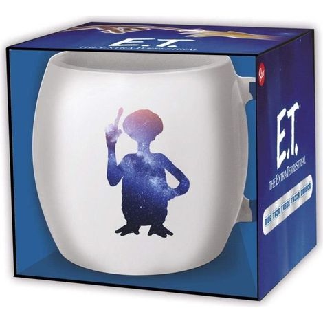 Mug - E.T. - 385ml - Noir - Rond - Adulte