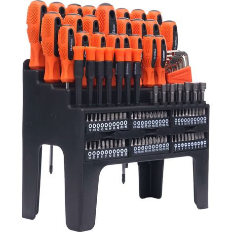 Juego de destornilladores y puntas de 122 piezas KD10958 (1/5)