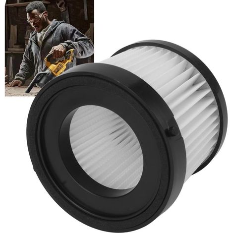 2 Pcs Filtre de remplacement pour Aspirateur eau et poussière DEWALT DCV501LN (1/5)