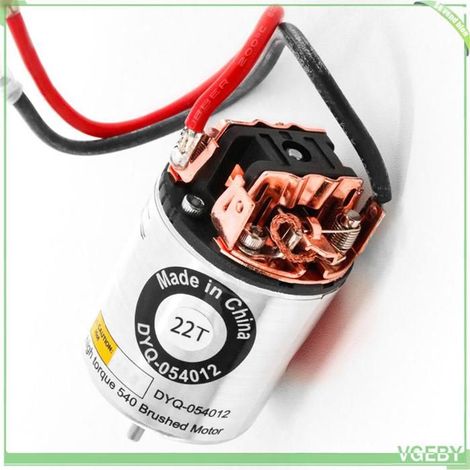 Moteur brossé 540 - FAFEICY - 22T - Coque acier inoxydable - Étanche - Couple élevé (1/5)