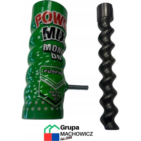 Pompa, vite, statore, rotore verde, D6-3 mono, unità PFT G4 230V