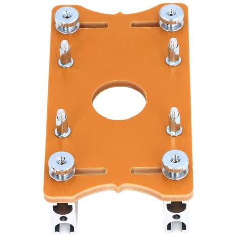 Plaque de Base du Routeur en Bois de Précision Plaque d'insert, compatibilité Polyvalente, stabilité Améliorée pour les Bancs Travail du Bois, Machine à couper. Insérer une, un Positionnement à (1/5)
