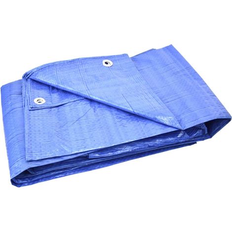 Geko Toile de protection modèle 2023 bleu 10x15m