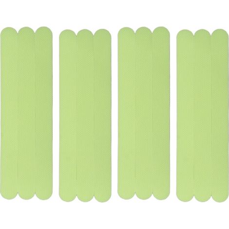 Ruban phosphorescent antidérapant pour escaliers, piscine et salle de bain - 12 bandes vert lumineux adhésives (1/5)