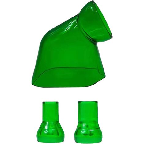 Sortie d'eau pour aquarium Fish for Tank, compatible avec les diamètres 12/16 mm et 16/22 mm, pour aquarium paysager et filtration d'eau, double interface verte. (1/5)