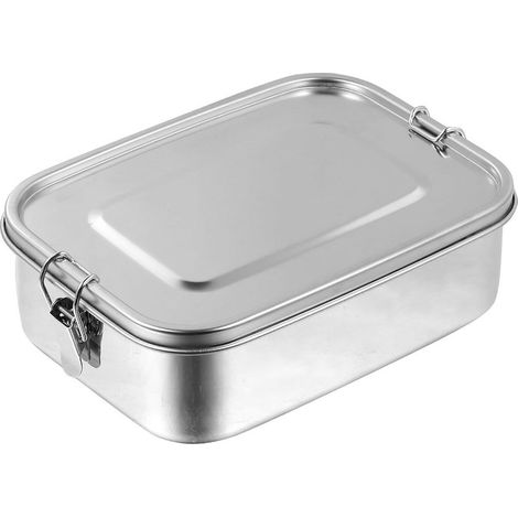 Boîte à bento TIDTALEO avec coins arrondis, 1,4 L, en acier (1/5)