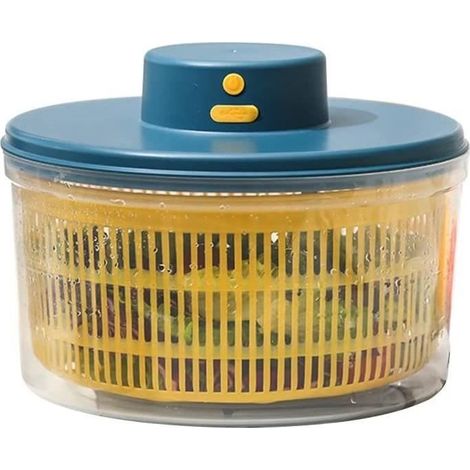 Aunis – Essoreuse à salade électrique rechargeable à séchage rapide pour légumes, fruits, laitue57