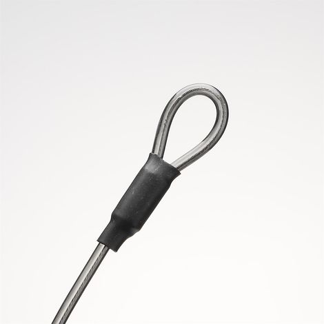 Corde de sécurité rétractable 1,5 m avec mousqueton - Lanière pour outils et clés (1/5)