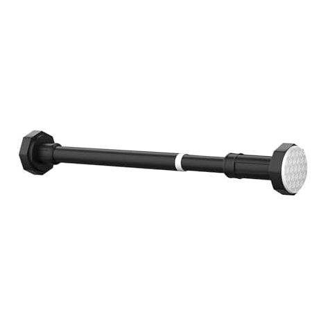 Tringle télescopique sans perforation, super portante, tringle à rideau, tringle à rideau de douche, extensible jusqu'à 120 cm (1/5)