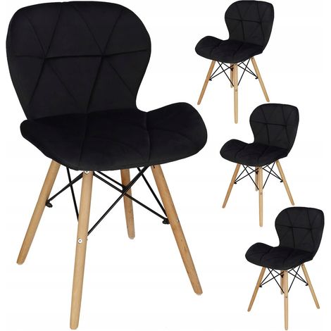 4x SEDIE IMBOTTITE PER SALOTTO SALA DA PRANZO CUCINA MODERNA SET DI SEDIE
