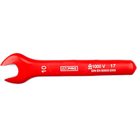 Clé à extrémité ouverte 10 mm RS PRO en Acier chrome vanadium ( Prix pour 1 ) (1/2)