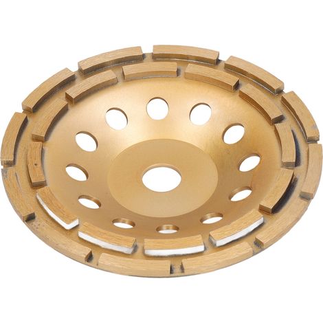 Meule haute efficacité lame tranchante diamant Double rangée disque pour béton ciment granit marbre 230mm/9.1in (1/5)