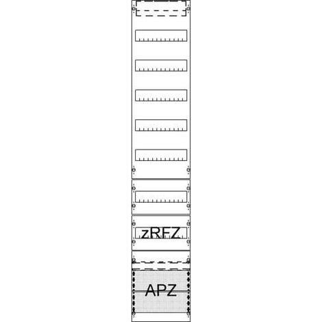 STRIEBEL & JOHN Verteilerfeld FV19A2R1 mit APZ zRfZ1 9RE