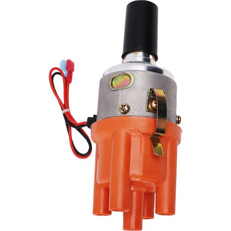 Ortviai Distributeur Électronique pour VW Beetle/Transporter 0231178009EL Métal Renforcé avec Capot et Rotor