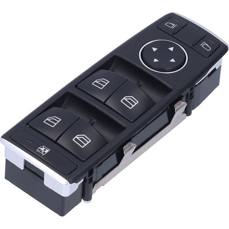 Pulsante di controllo alzacristalli 1669054300, interruttore alzacristalli elettrico di ricambio per Mercedes Benz Classe A W176 2012-2018 -Crezuo