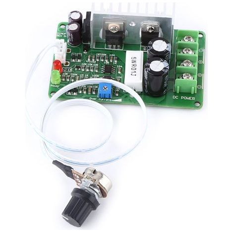 Contrôleur de vitesse de moteur PWM DC 12V/24V/36V 15a, régulateur de vitesse, potentiomètre, protecteur de surcharge (1/5)