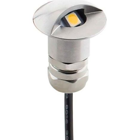 Foco POD LED 1W, IP67 Acero inox, Blanco frío (1/5)