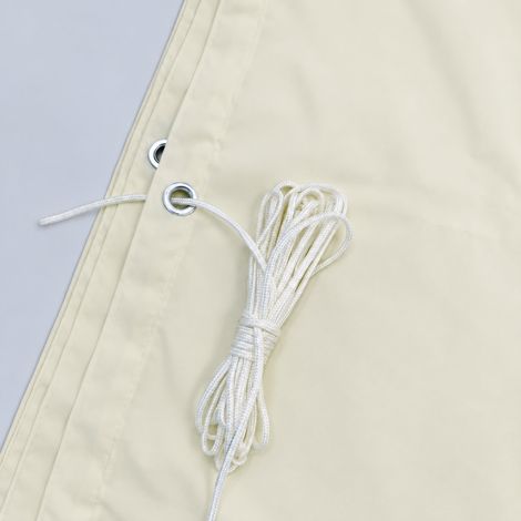 Voile d'ombrage rétractable Oxford imperméable auvent ondulé sur mesure blanc cassé 3 15 × 10 × 5 cm 250 g – Livraison gratuite (1/5)