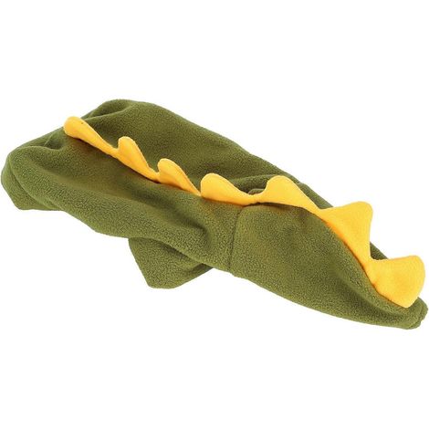 Vêtements pour animaux de compagnie : dinosaure, costume de petit cochon pour chat, vêtements pour chiots, tenue amusante, vert, XL (1/3)