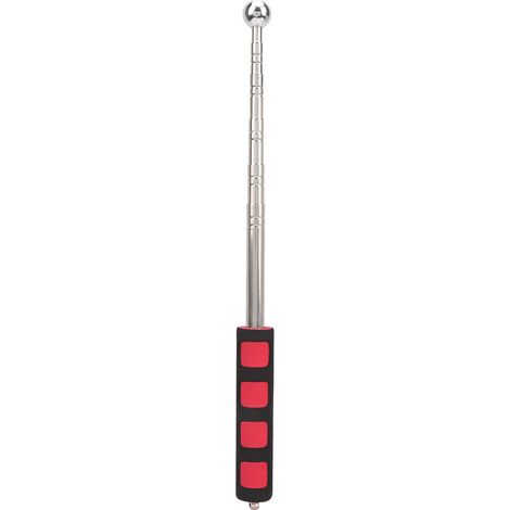 Marteau d'inspection télescopique 4 sections, tige extensible 98cm pour diagnostic immobilier (1/5)