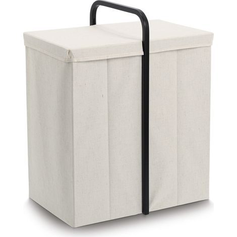 Wäschepuff aus Bambus ZELLER, 52 x 36 x 65 cm (1/4)