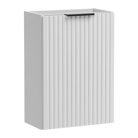 Petit meuble sous vasque 40 cm - H 60 x L 40 x P 22 cm - Georgia White - Livraison gratuite