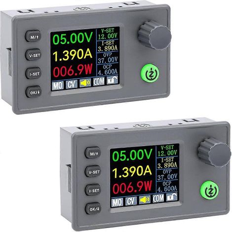 Einstellbarer Spannungsregler – Abwärtswandler mit Farb-LCD-Display 6–36 V auf 0,5–36 V 4,5 A 40 W für Solarmodule in Wohnmobilen (1/5)