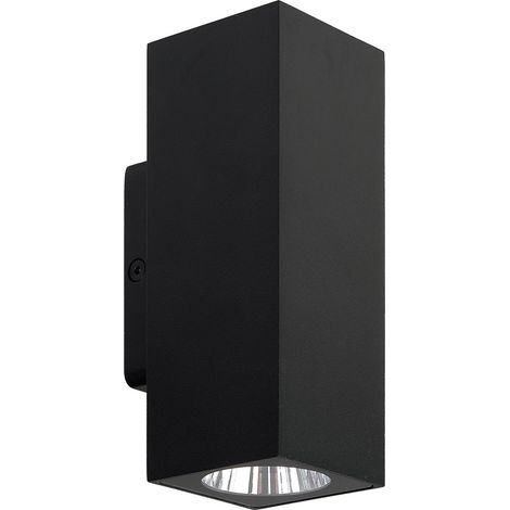 Applique AUREK noir 3000K 1110lm 13W IP65 - EUROPOLE - 37407 (1/4)